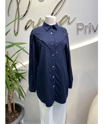 TAŞLI TENSEL GÖMLEK