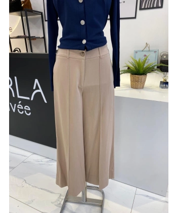 SENTEZ PUMA KISA GENİŞ PANTALON