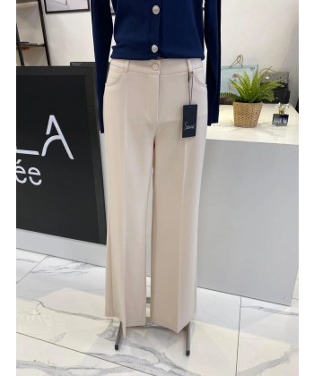 SENTEZ BEŞ CEPLİ İSPANYOL PAÇA PANTALON