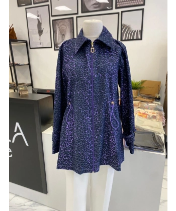 2K LEOPAR DESENLİ KISA KAP