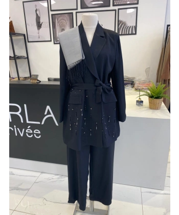 OTTO DESİGEN BONCUK İŞLEMELİ TAKIM