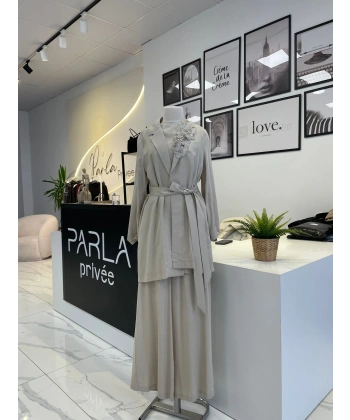 NURCAN ÇETİN 3 LÜ PANTOLONLU TAKIM