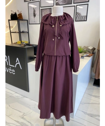 OTTO DESİGEN TAŞLI ETEKLİ TAKIM