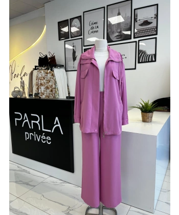 Lisa Exclusive Pembe Takım
