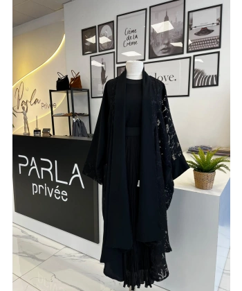 Levidor Desenli Abaya