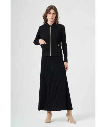 Missa Rayon Soğuk İplik Hermes Hırka Takım