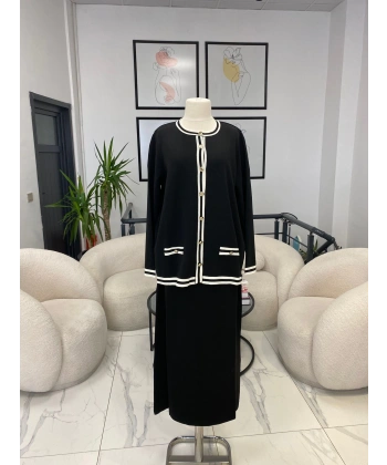 NURCAN ÇETİN DÜĞMELİ TRİKO TAKIM