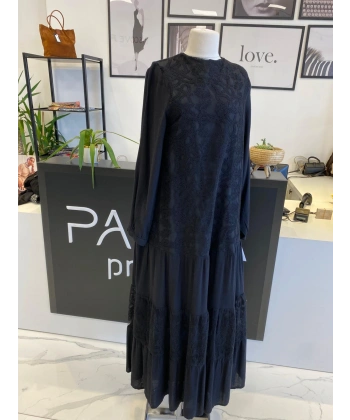 NURCAN ÇETİN GÜPÜRLÜ ELBİSE