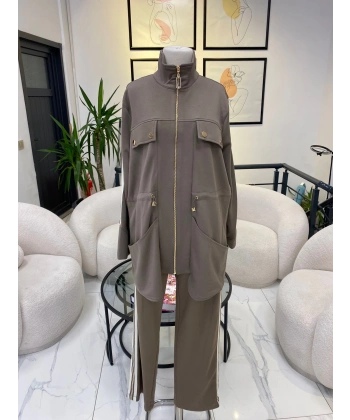 nuss beli büzgülü spor takım