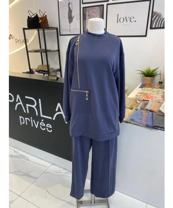 NUSS FERMUAR DETAYLI TAKIM