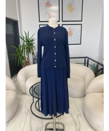 Nuss Kalın Çizgili Etekli