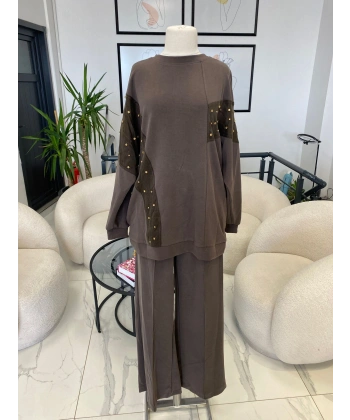 NUSS ZIMBA DETAYLI EŞOFMAN TAKIM