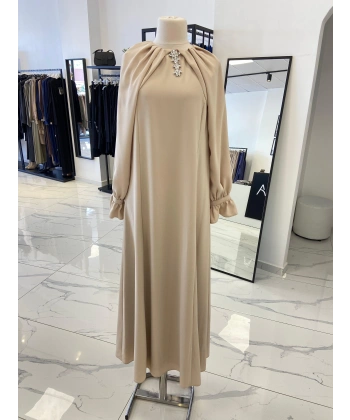 ORHAN ELBİSE BEJ