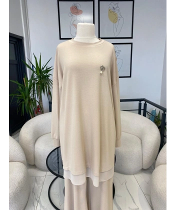 ORHAN STORE BEJ İKİLİ TAKIM