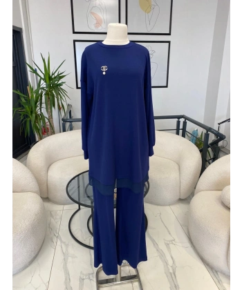 ORHAN STORE LACİVERT İKİLİ TAKIM