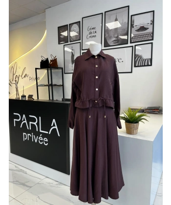 Pearly Collection Parçalı Etekli Ceket Takım