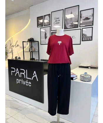 Sentez Elegance Beli Lastikli Pantolon