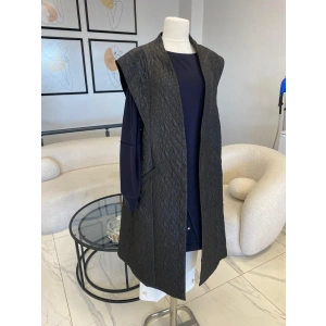 DULE BÜYÜK BEDEN KAPİTONE YELEK