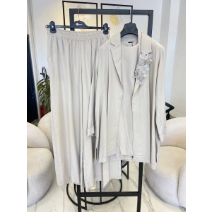 NURCAN ÇETİN 3 LÜ PANTOLONLU TAKIM