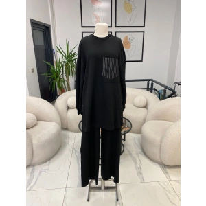 NURCAN ÇETİN ÇİZGİLİ İKİLİ TAKIM