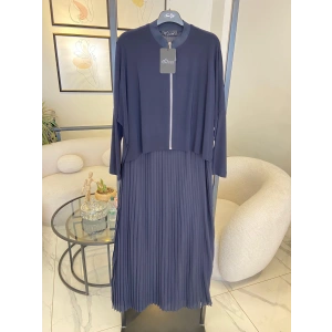 NURCAN ÇETİN PLİSELİ ELBİSE