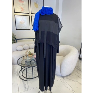 NURCAN ÇETİN ELBİSE SİYAH