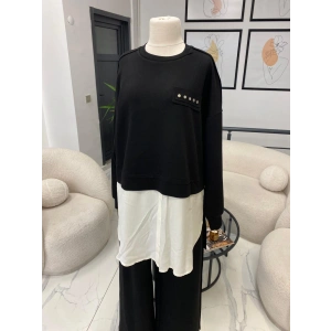 NURCAN ÇETİN GÖMLEK DETAYLI TAKIM