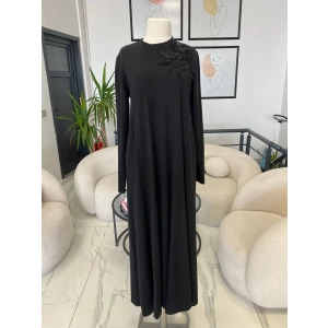 NURCAN ÇETİN OMZU İŞLİ ELBİSE