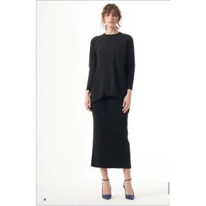 SİYAH NUSS KALEM ETEK TAKIM