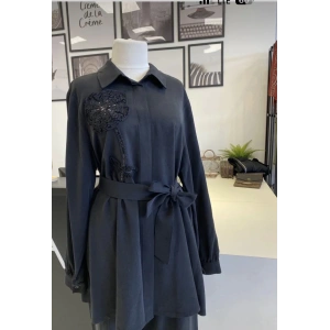 nuss taş detaylı takım