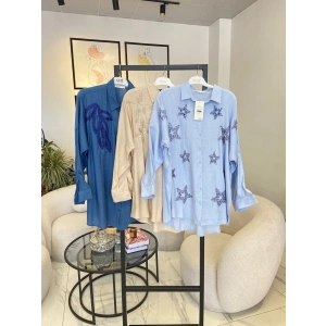 SALLON COLLECTIN TAŞLI GÖMLEK