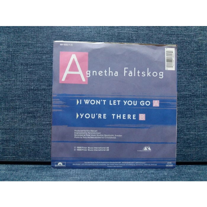 AGNETHA FALTSKOG I WONT LET YOU GO