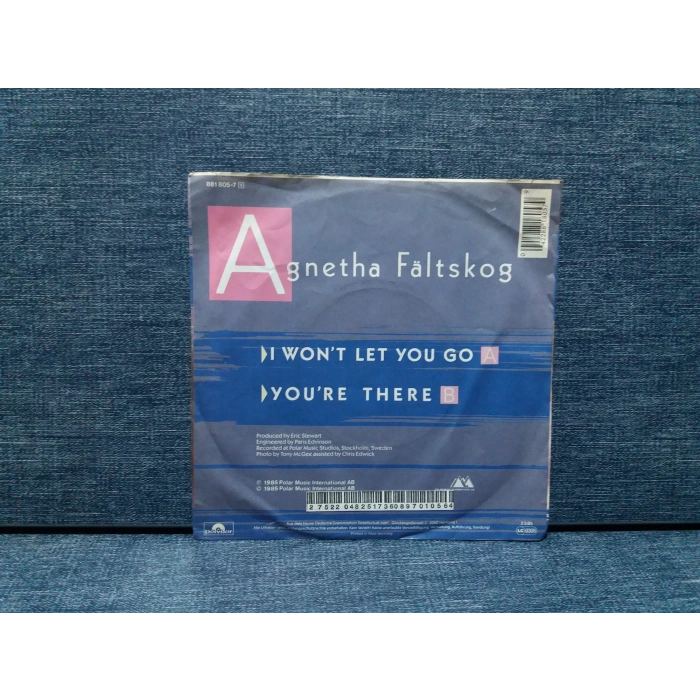 AGNETHA FALTSKOG I WONT LET YOU GO