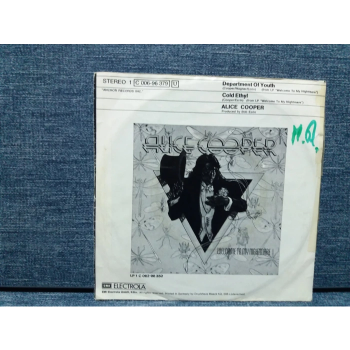 ALICE COOPER DEPARTMENT