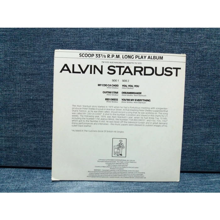ALVIN STARDUST 6 TOP HITS