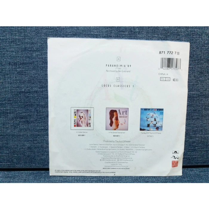 ART OF NOISE PARANOIMIA