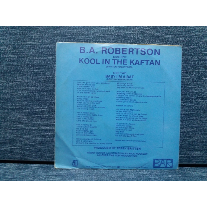 B.A ROBERTSON KOOL IN THE KAFTAN