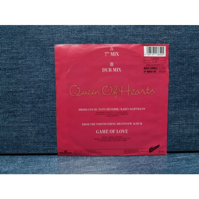 BAD BOYS BLUE QUEEN OF HEARTS