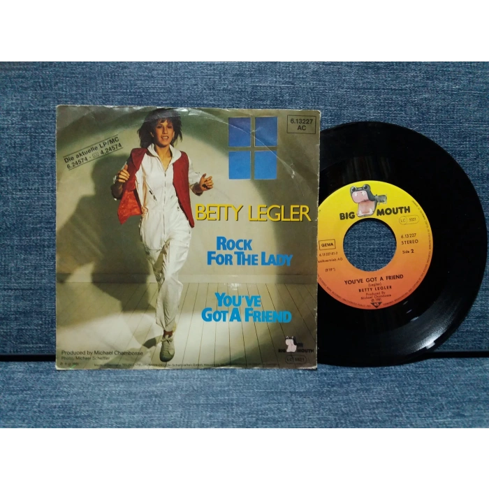 BETTY LEGLER ROCK FOR THE LADY