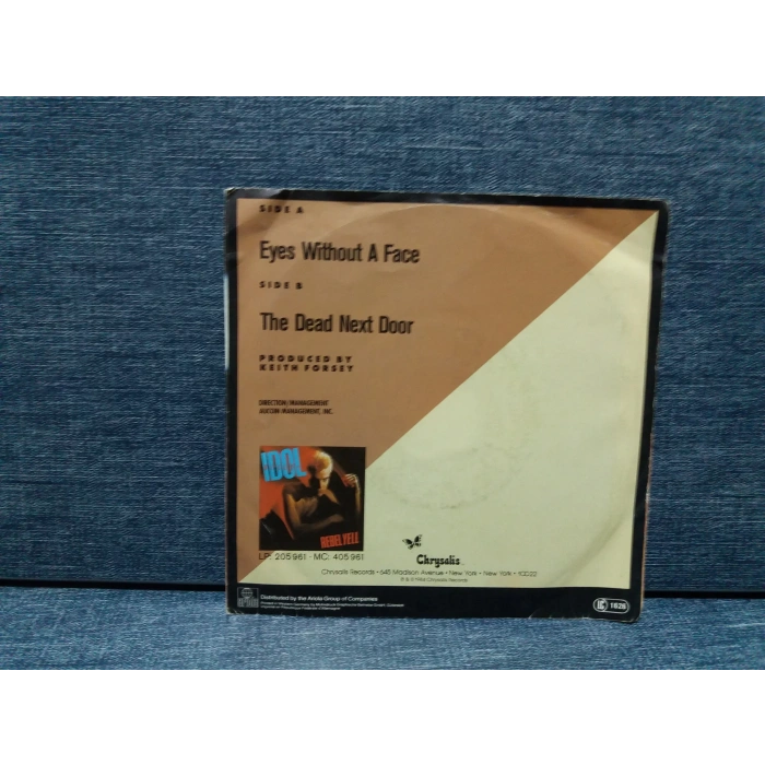 BILLY IDOL EYES WITHOUT A FACE