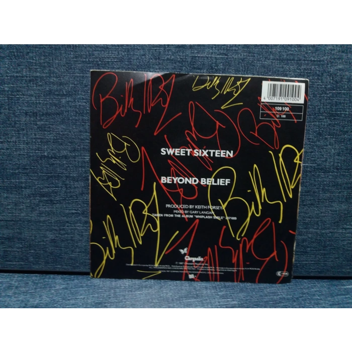 BILLY IDOL SWEET SIXTEEN - BEYOND BELIF