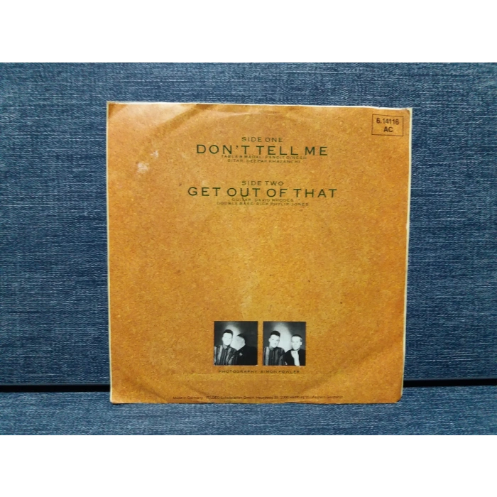 BLANCMANGE DONT TELL ME