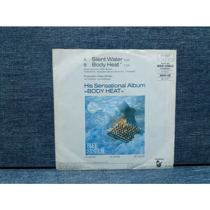 BLUE SYSTEM SILENT WATER - BODY HEAT