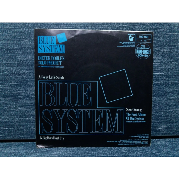 BLUE SYSTEM SORRY LITTLE SARAH