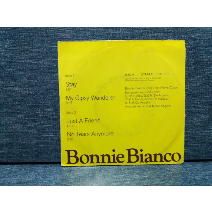 BONNIE BIANCO  4 TRACK AMIGA