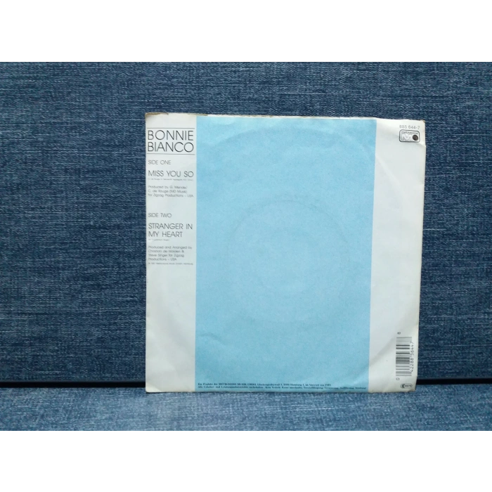 BONNIE BIANCO MISS YOU SO  - STRANGER IN MY HEART