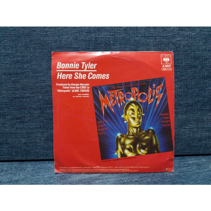 BONNIE TYLER HERE SHE COMES - METROPOLIS FILM