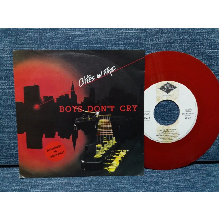 BOYS DONT CRY CITIES ON FIRE  (KIRMIZI PLAK)