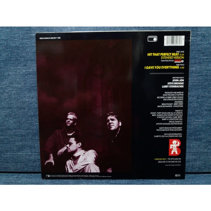 BRONSKI BEAT HIT THAT PERFECT MAXI LP