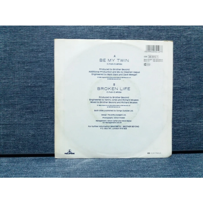 BROTHER BEYOND BE MY TWIN